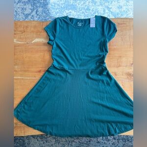 The Children's Place Teal Short Sleeve Dress